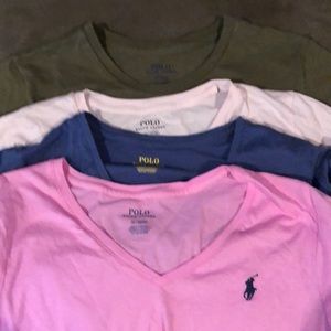 Ralph Lauren Polo t shirts—bundle only